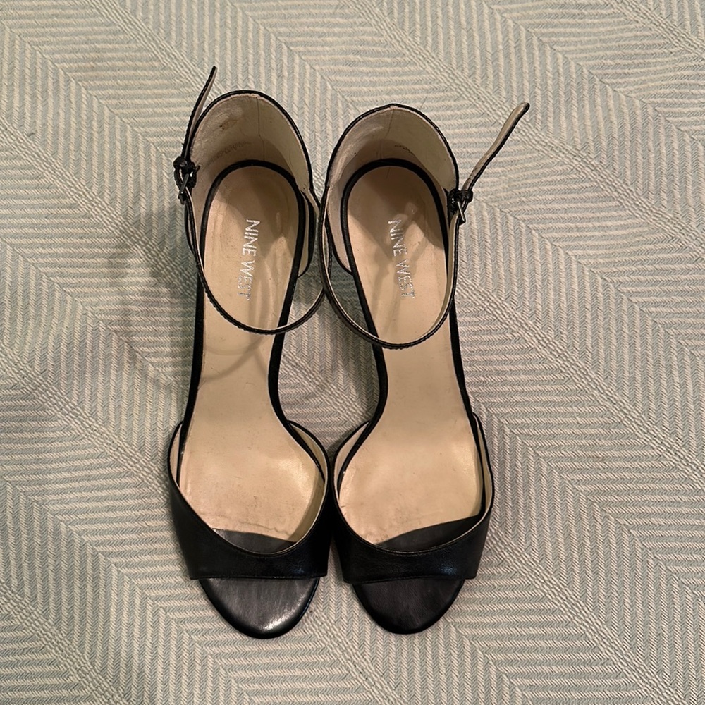 Nine West ankle strap heel